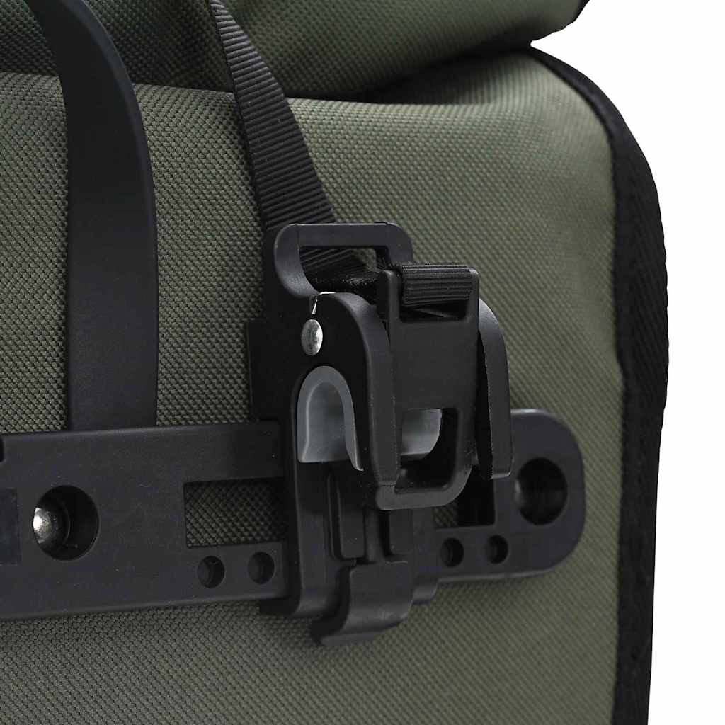 Fahrradtasche Olivgrün 34 x 16 x 59 cm Polyester