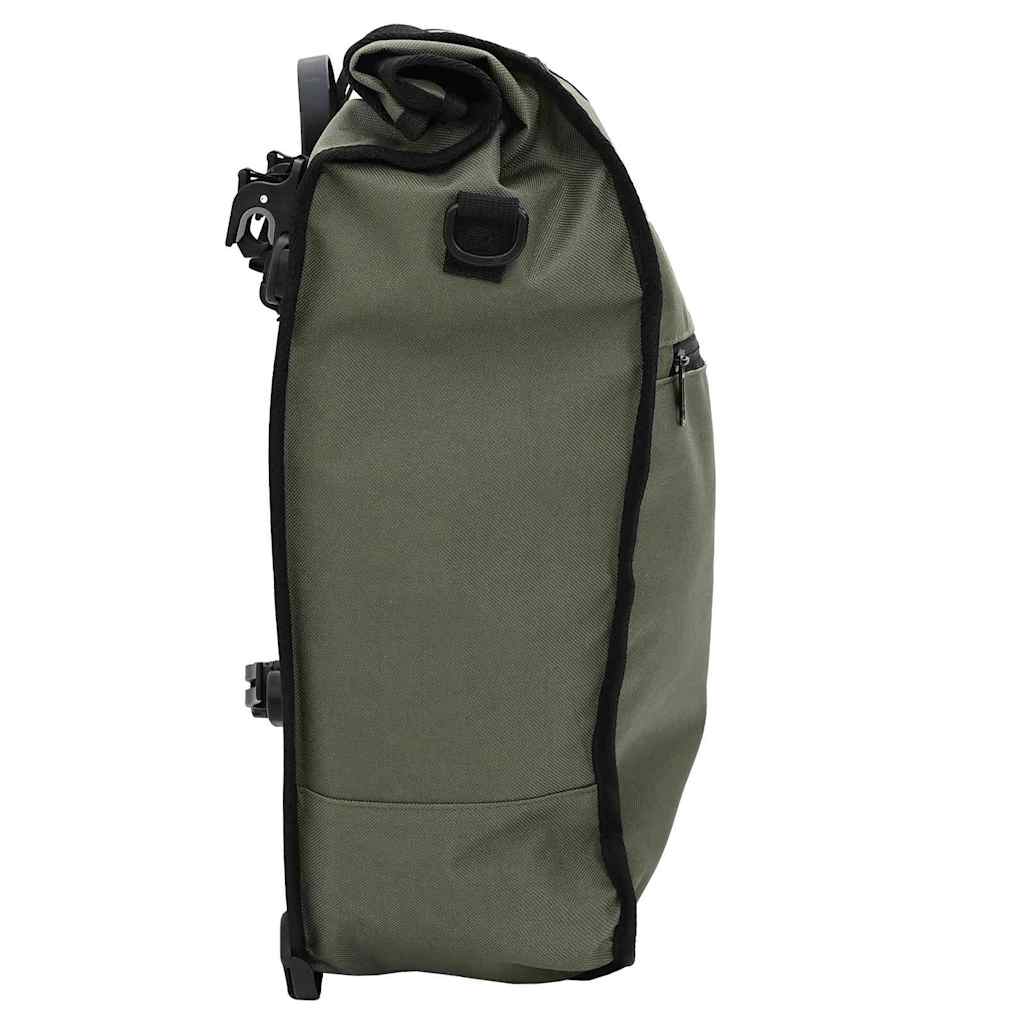 Fahrradtasche Olivgrün 34 x 16 x 59 cm Polyester