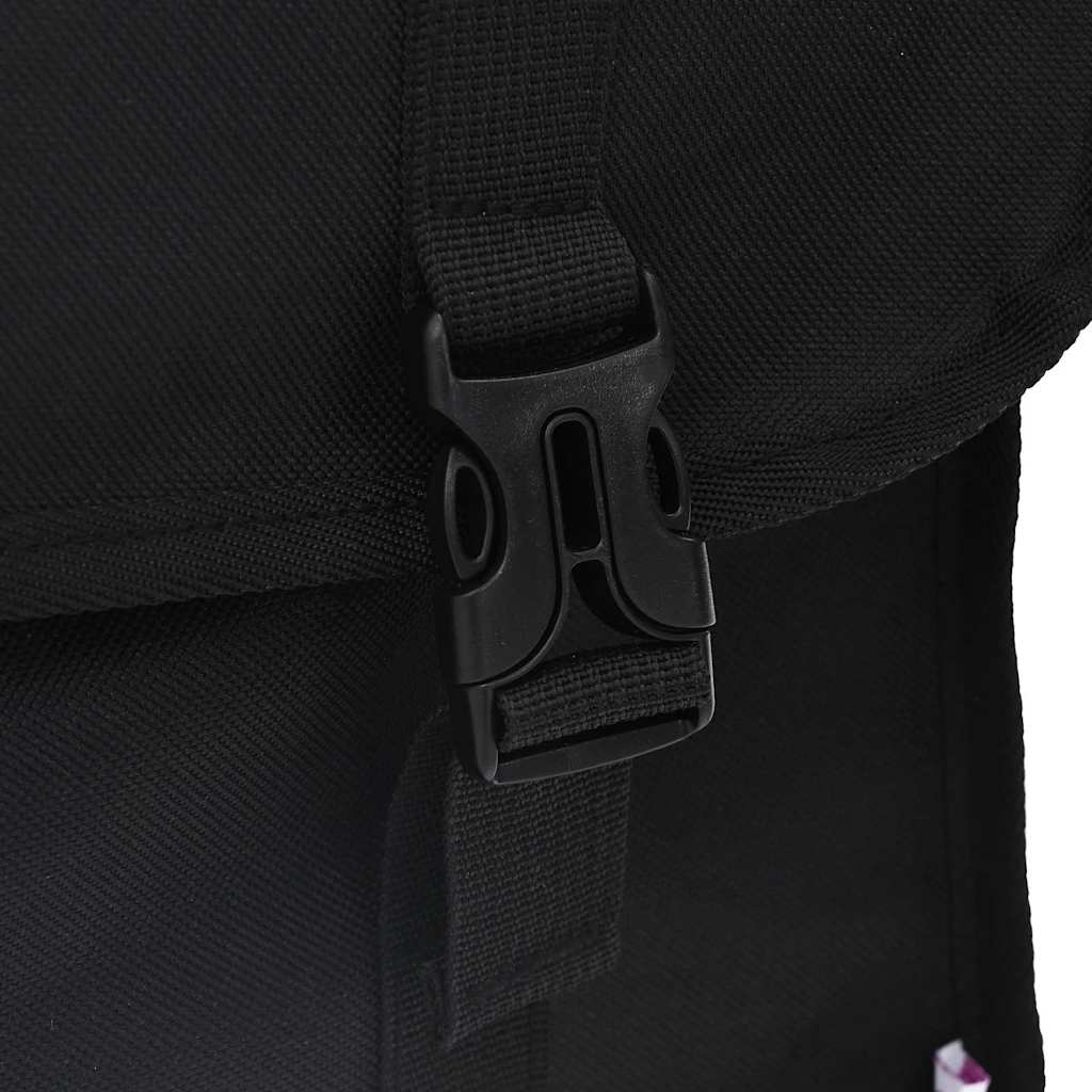 Fahrradtasche Schwarz 18.5 x 40 x 35 cm Polyester
