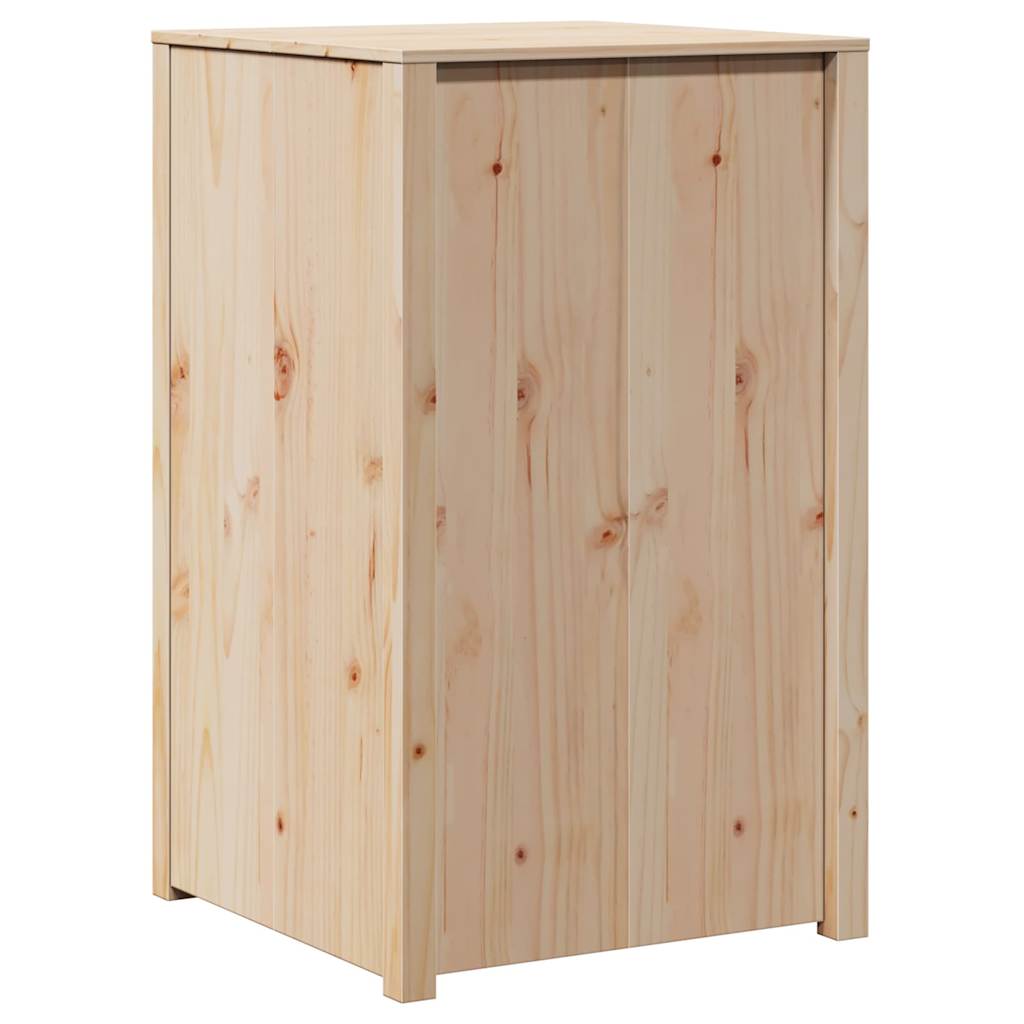 Küchenschrank mit Regal Braun 55 x 55 x 92 cm Massivholz Kiefer