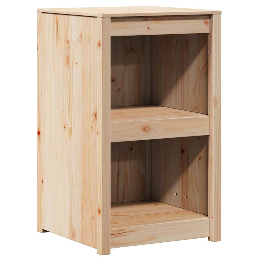 Küchenschrank mit Regal Braun 55 x 55 x 92 cm Massivholz Kiefer