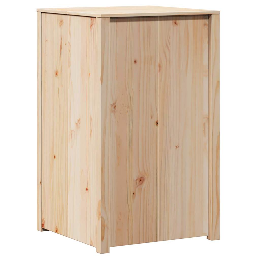 Küchenschrank mit Regal Braun 55 x 55 x 92 cm Massivholz Kiefer