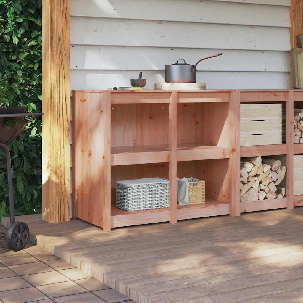Küchenschrank Braun 106 x 55 x 92 cm Massives Douglasienholz