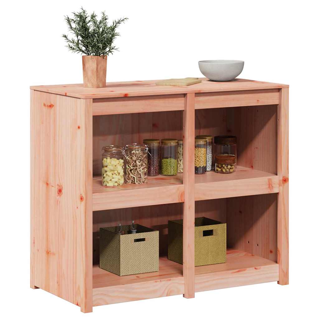 Küchenschrank Braun 106 x 55 x 92 cm Massives Douglasienholz