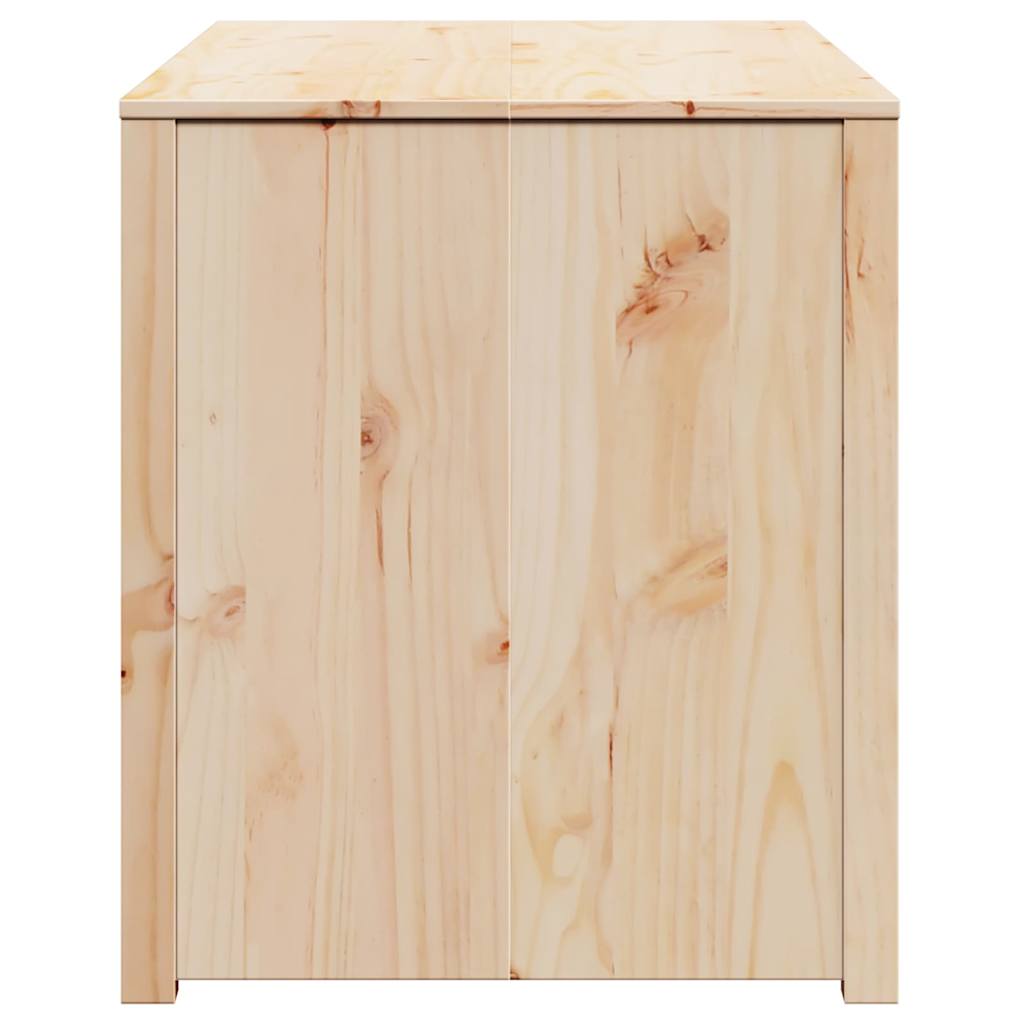 Küchenschrank mit Tür Braun 106 x 55 x 64 cm Massivholz Kiefer