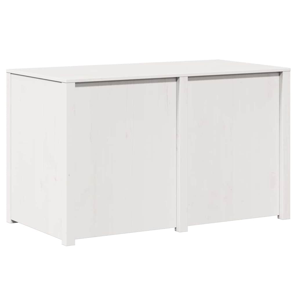 Küchenschrank mit Regal Weiß 106 x 55 x 64 cm Massivholz Kiefer