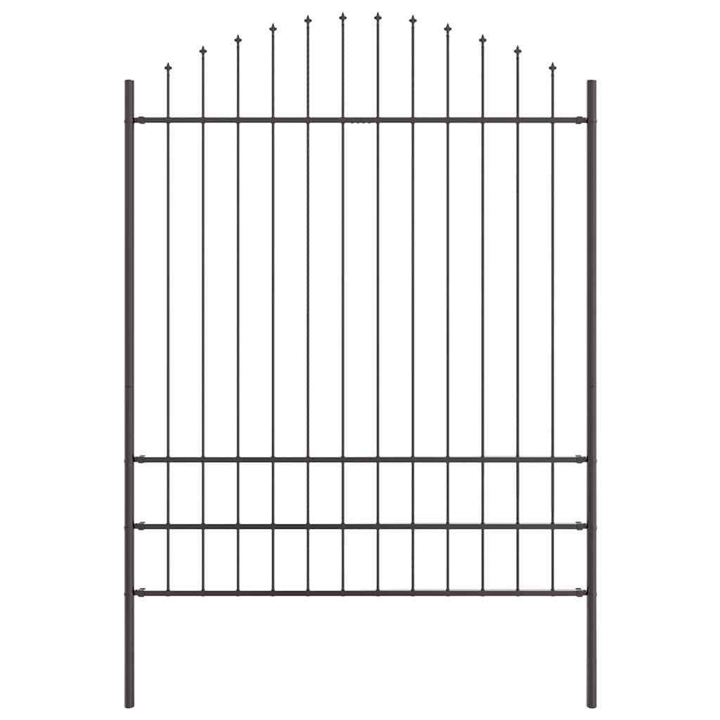 Gartenzaun Grau 170 x 200 cm
