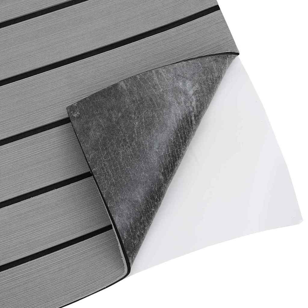 Bootsbelag Hellgrau, Schwarz 240 x 90 cm EVA-Schaum