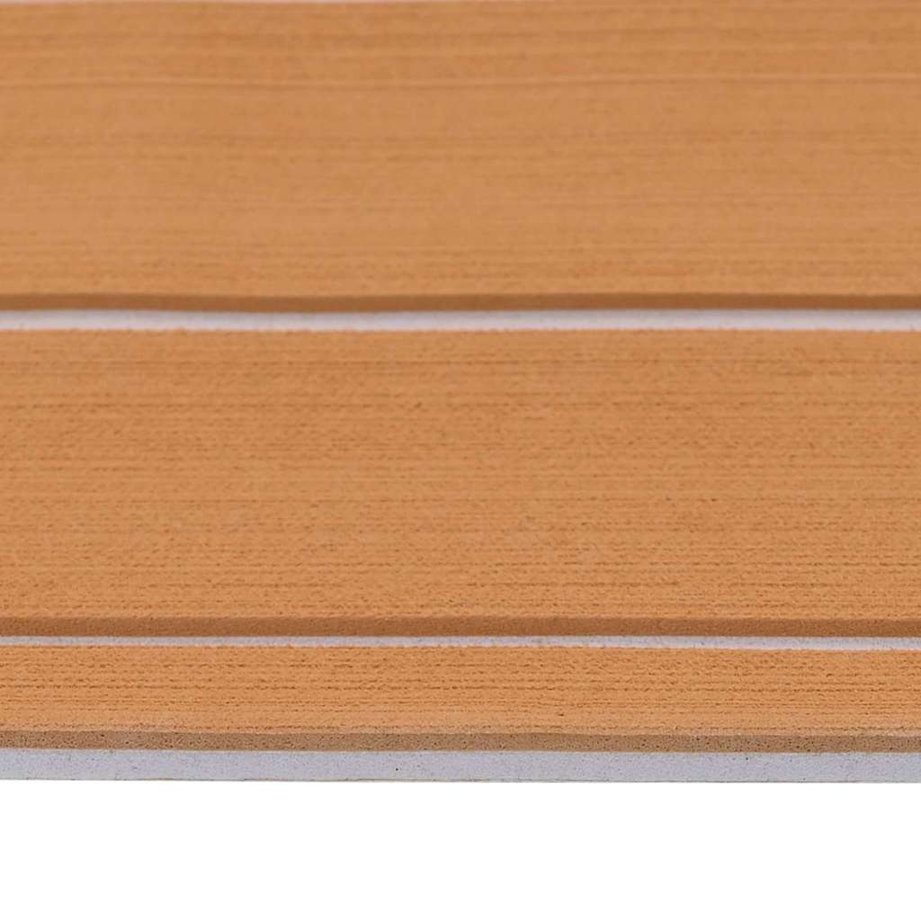 Bootsbelag Braun, weiß 240 x 60 cm EVA-Schaum