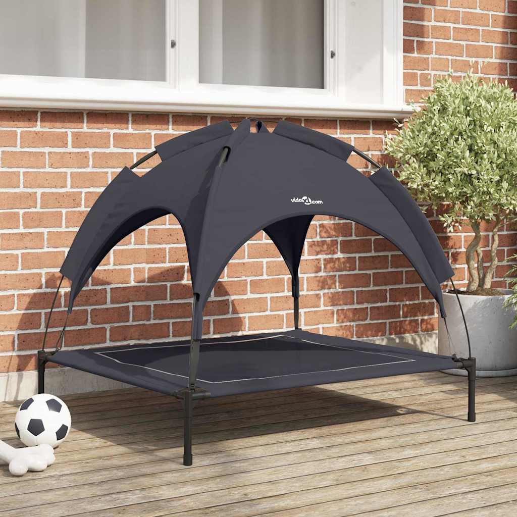 Hundebett Schwarz l Stahl