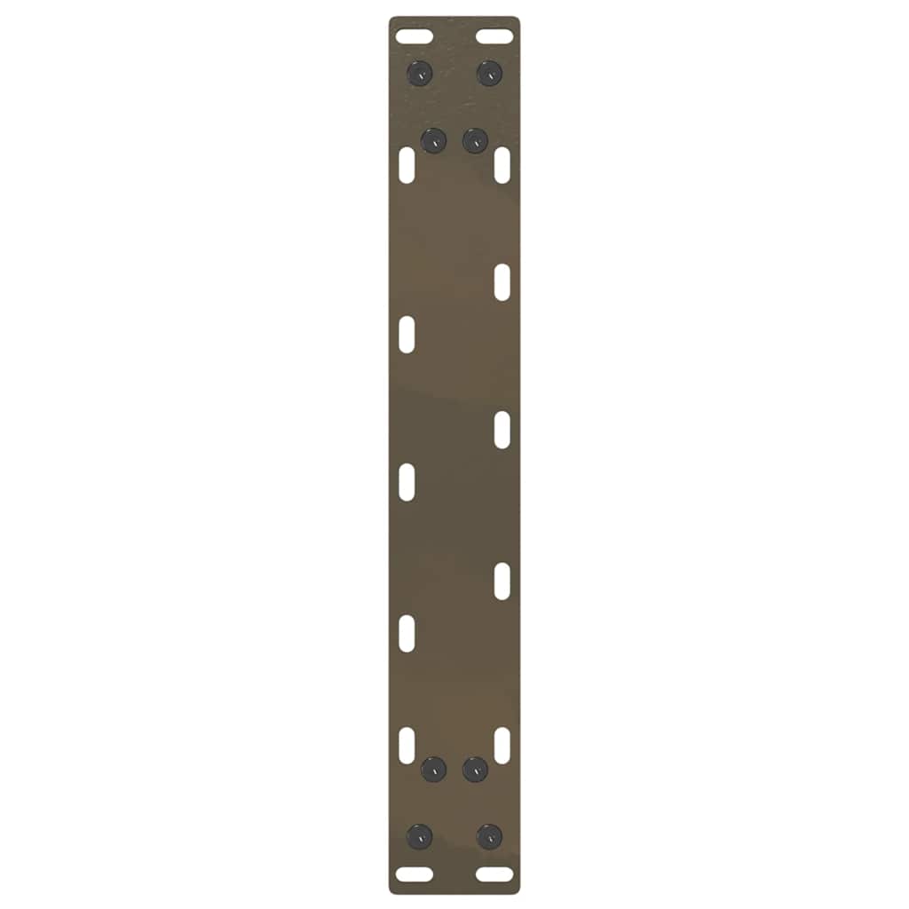 Coffee table legs U-shape 2 pcs. Natural steel 40x(30-31) cm steel