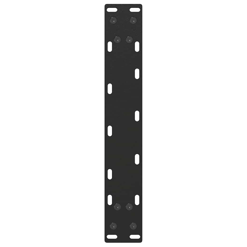 Coffee table legs U-shape 2 pcs. Black 28x(42-43) cm steel
