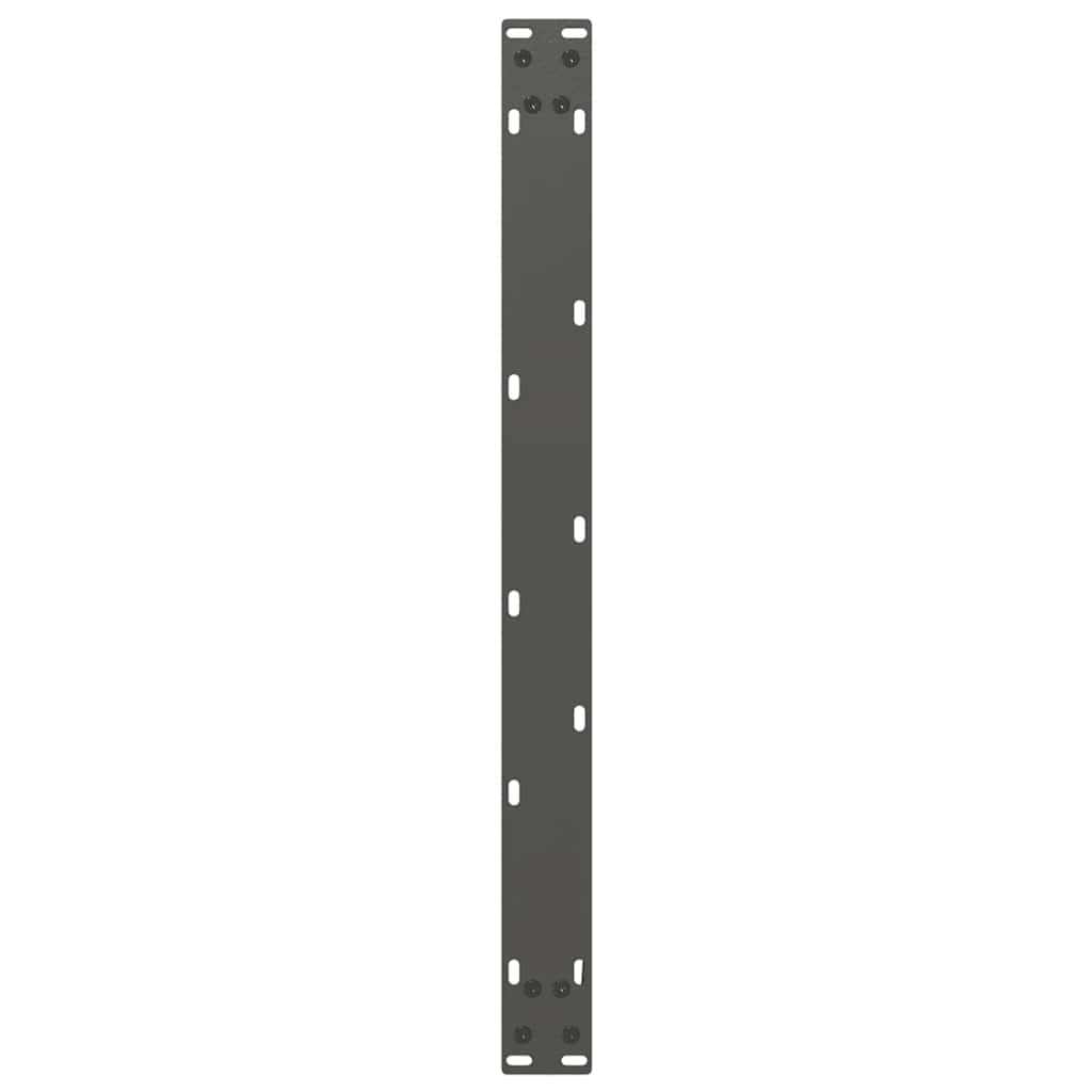 Coffee table legs U-shape 2 pcs. Anthracite 70x(42-43) cm steel