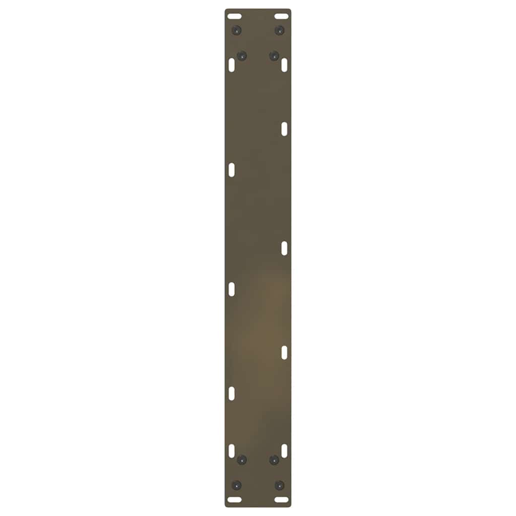 Dining table legs U-shape 2 pcs. Natural steel 70x(72-73) cm steel