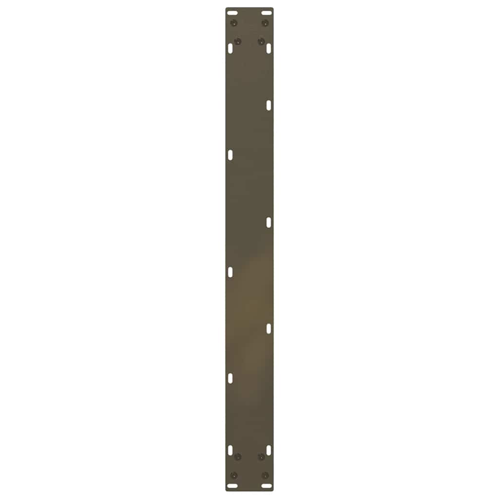 Dining table legs U-shape 2 pcs. Natural steel 90x(72-73) cm steel