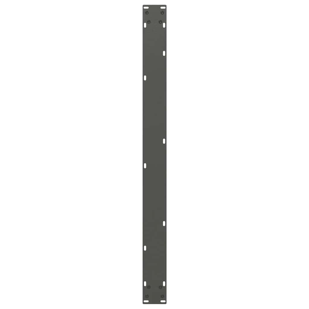 Dining table legs U-shape 2 pcs. Anthracite 100x(72-73) cm steel
