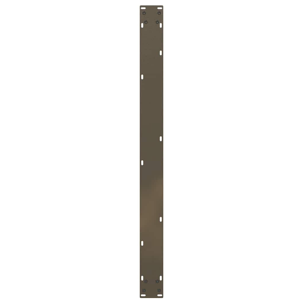 Dining table legs U-shape 2 pcs. Natural steel 100x(72-73) cm steel