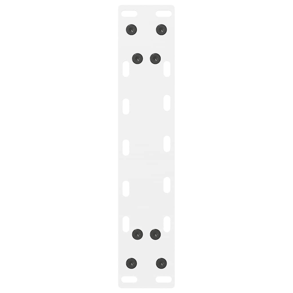 Coffee table legs white 2 pcs. 30x(30-31) cm steel