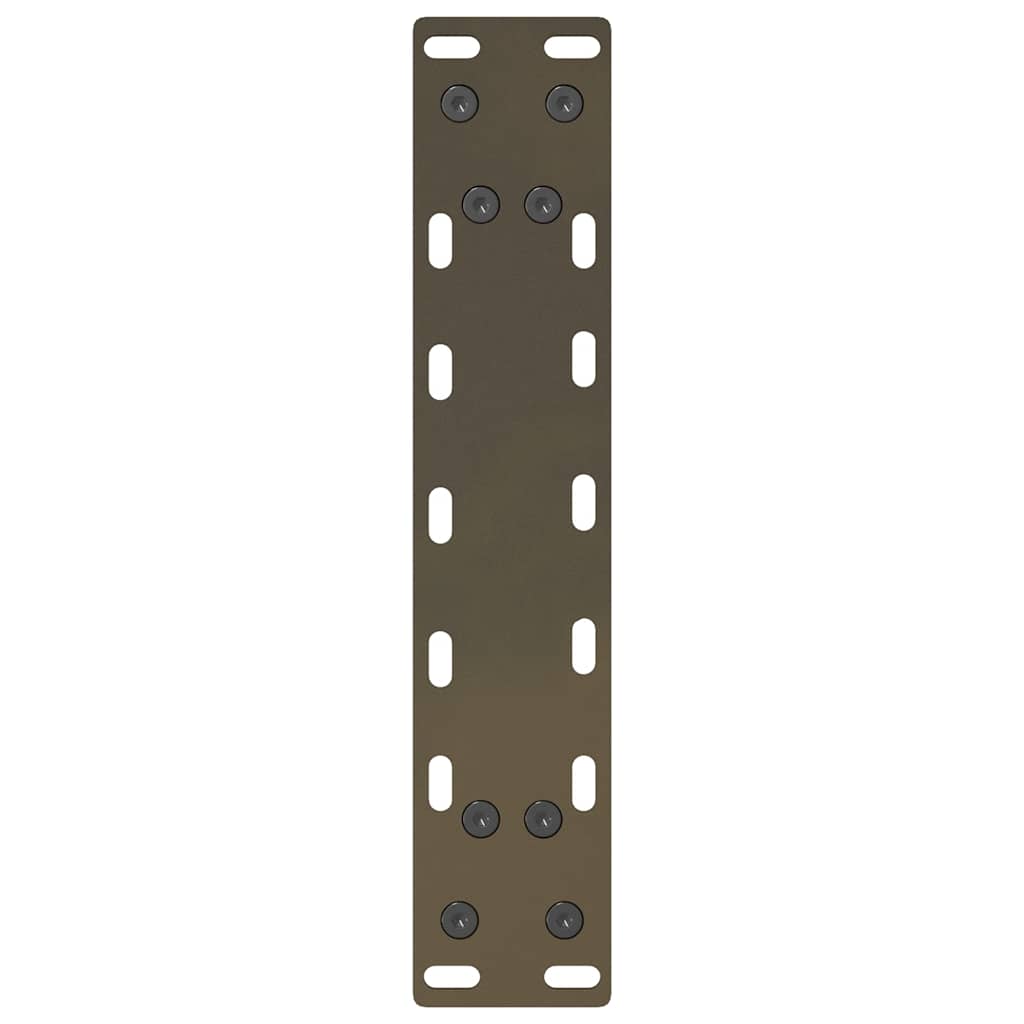 Coffee table legs natural steel 2 pcs. 30x(30-31) cm steel