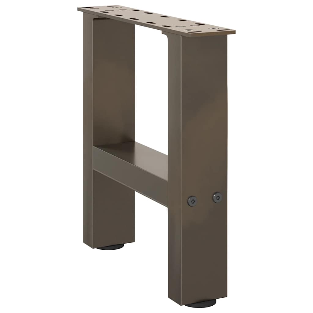Coffee table legs natural steel 2 pcs. 40x(30-31) cm steel