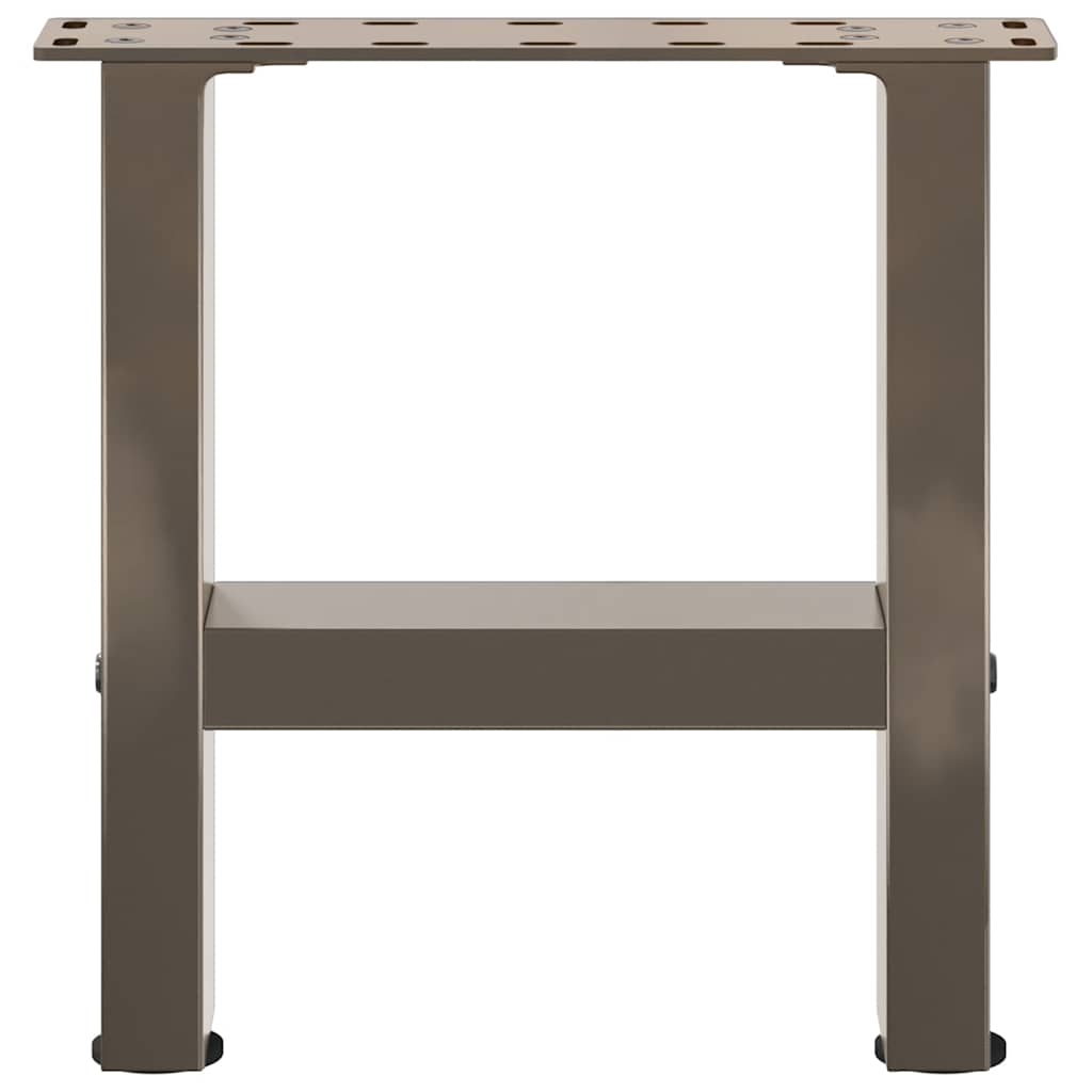 Coffee table legs natural steel 2 pcs. 40x(30-31) cm steel