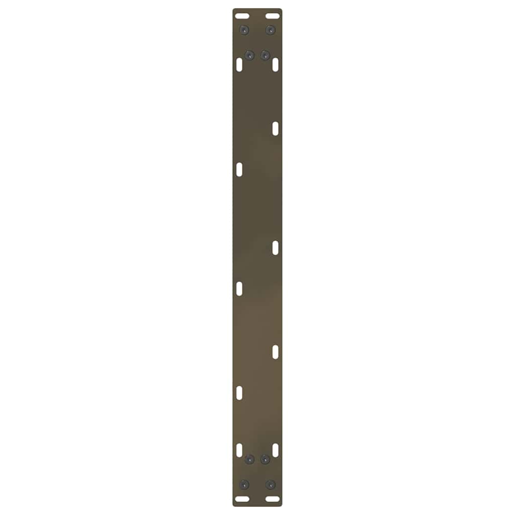 Coffee table legs natural steel 2 pcs. 60x(30-31) cm steel