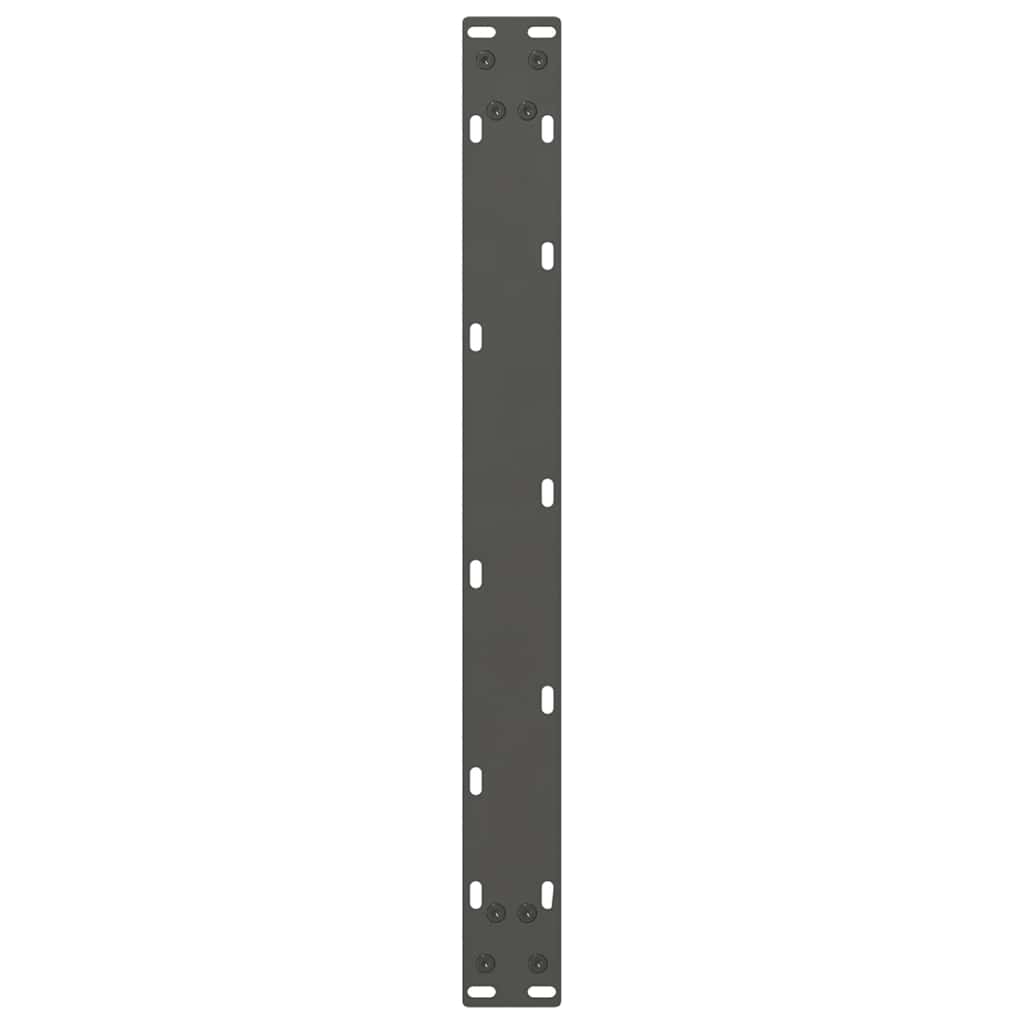Coffee table legs anthracite 2 pcs. 70x(30-31) cm steel