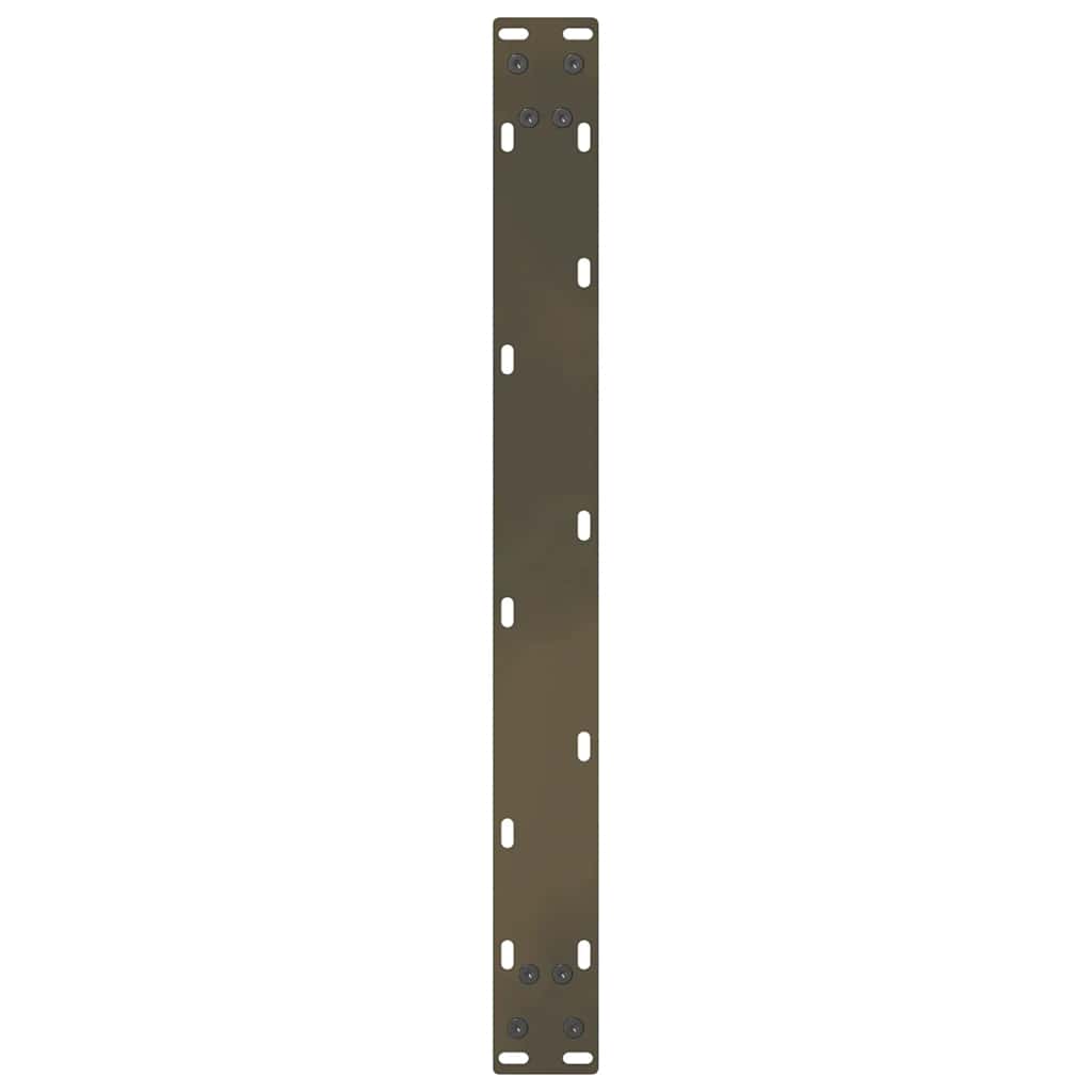 Coffee table legs natural steel 2 pcs. 70x(30-31) cm steel