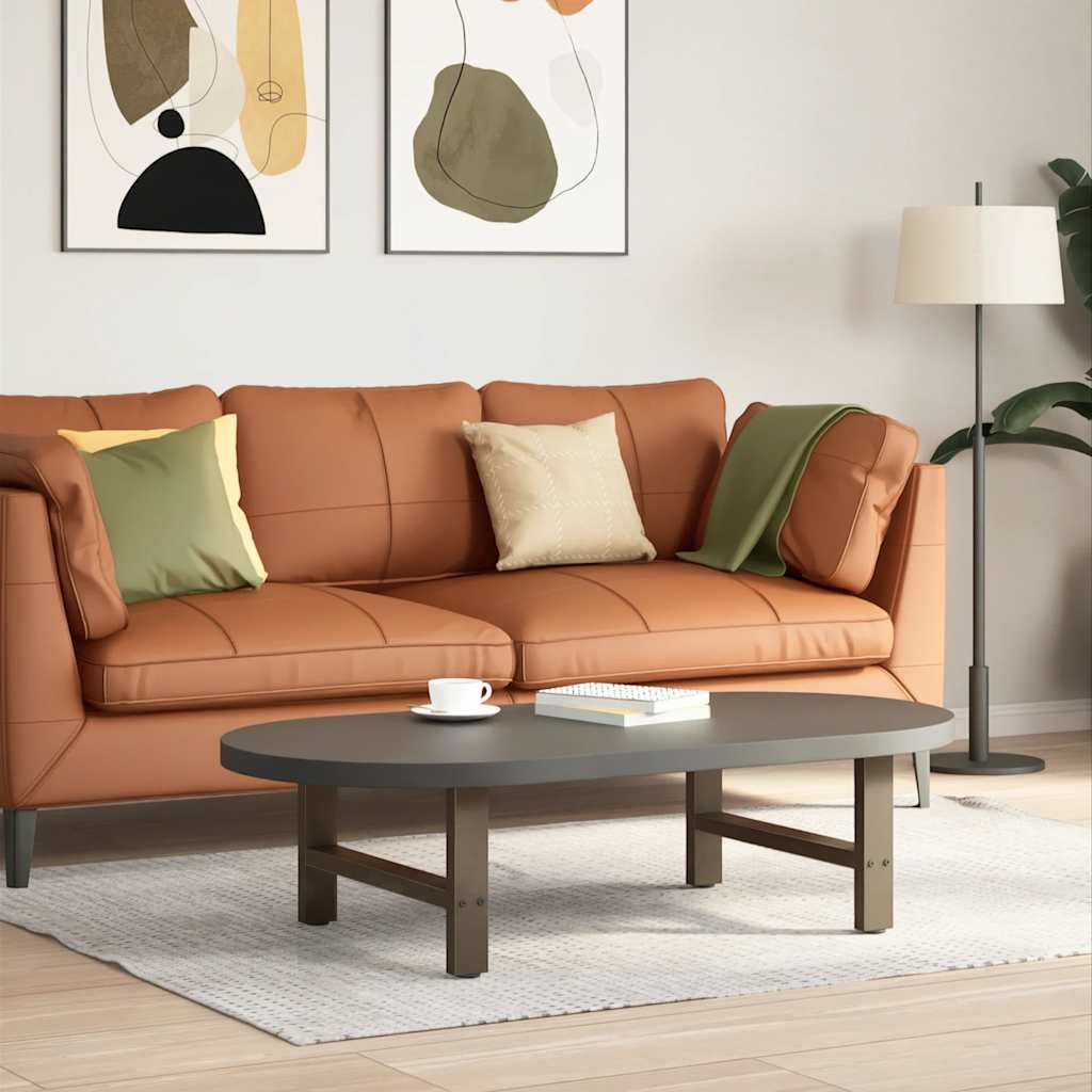 Coffee table legs natural steel 2 pcs. 70x(30-31) cm steel