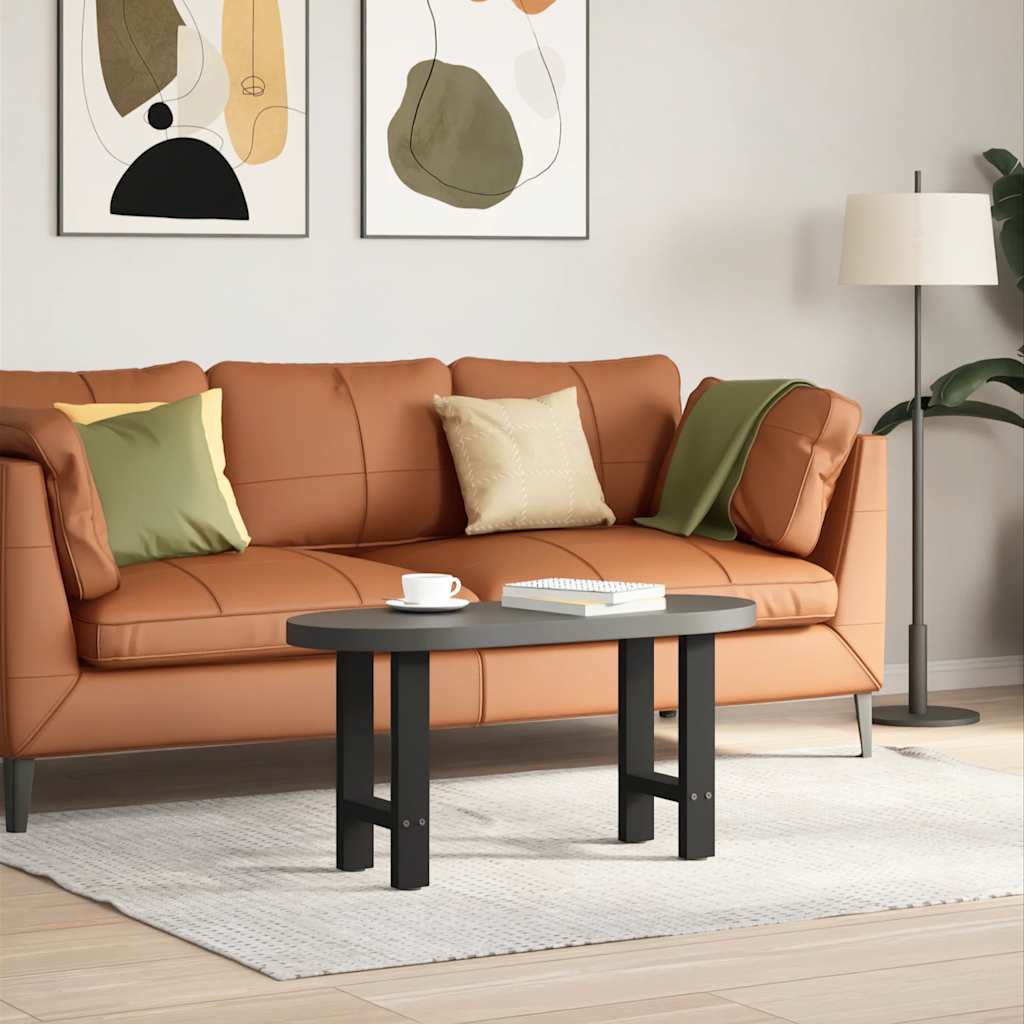 Coffee table legs black 2 pcs. 28x(42-43) cm steel