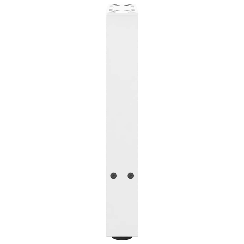 Coffee table legs white 2 pcs. 38x(42-43) cm steel