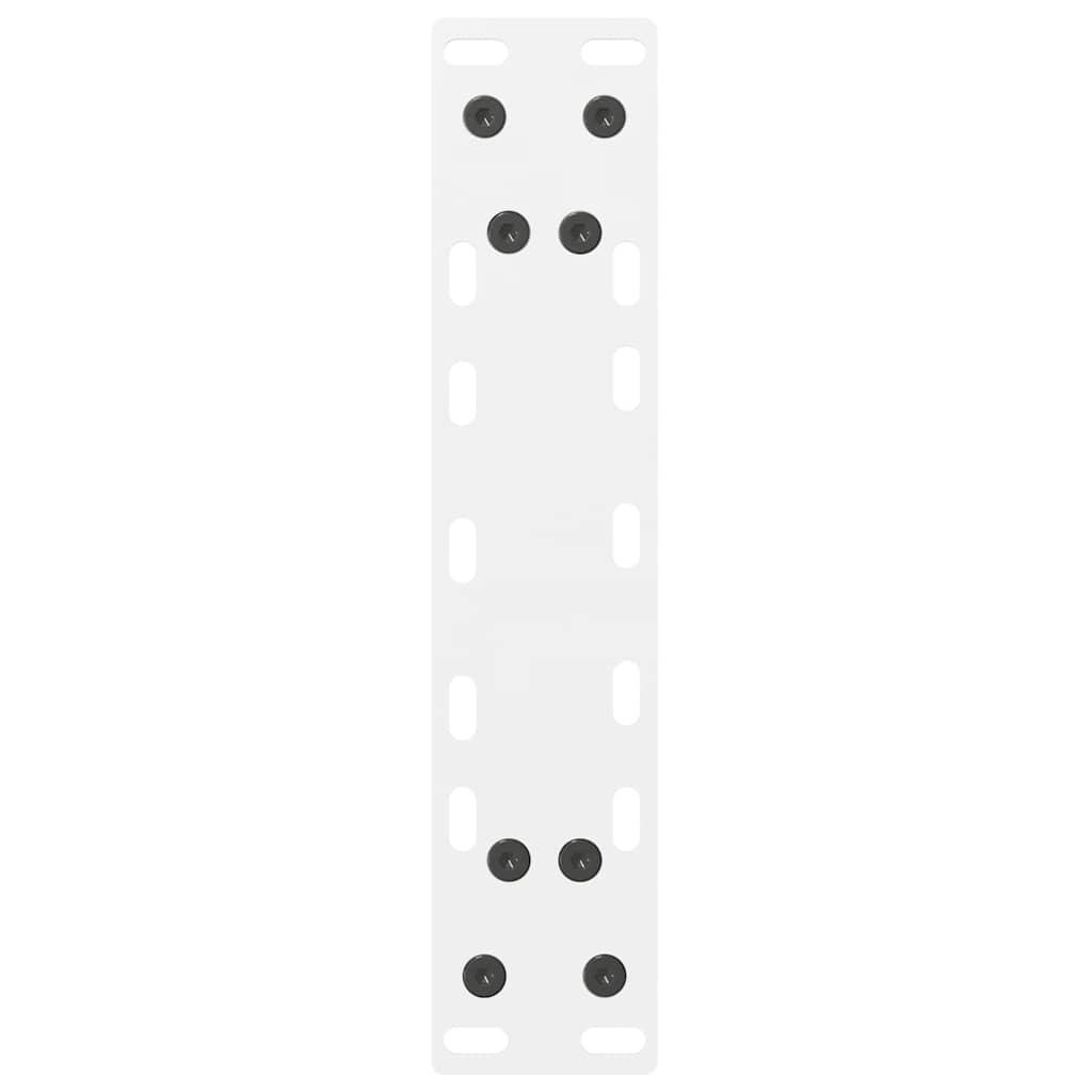 Coffee table legs white 2 pcs. 38x(42-43) cm steel