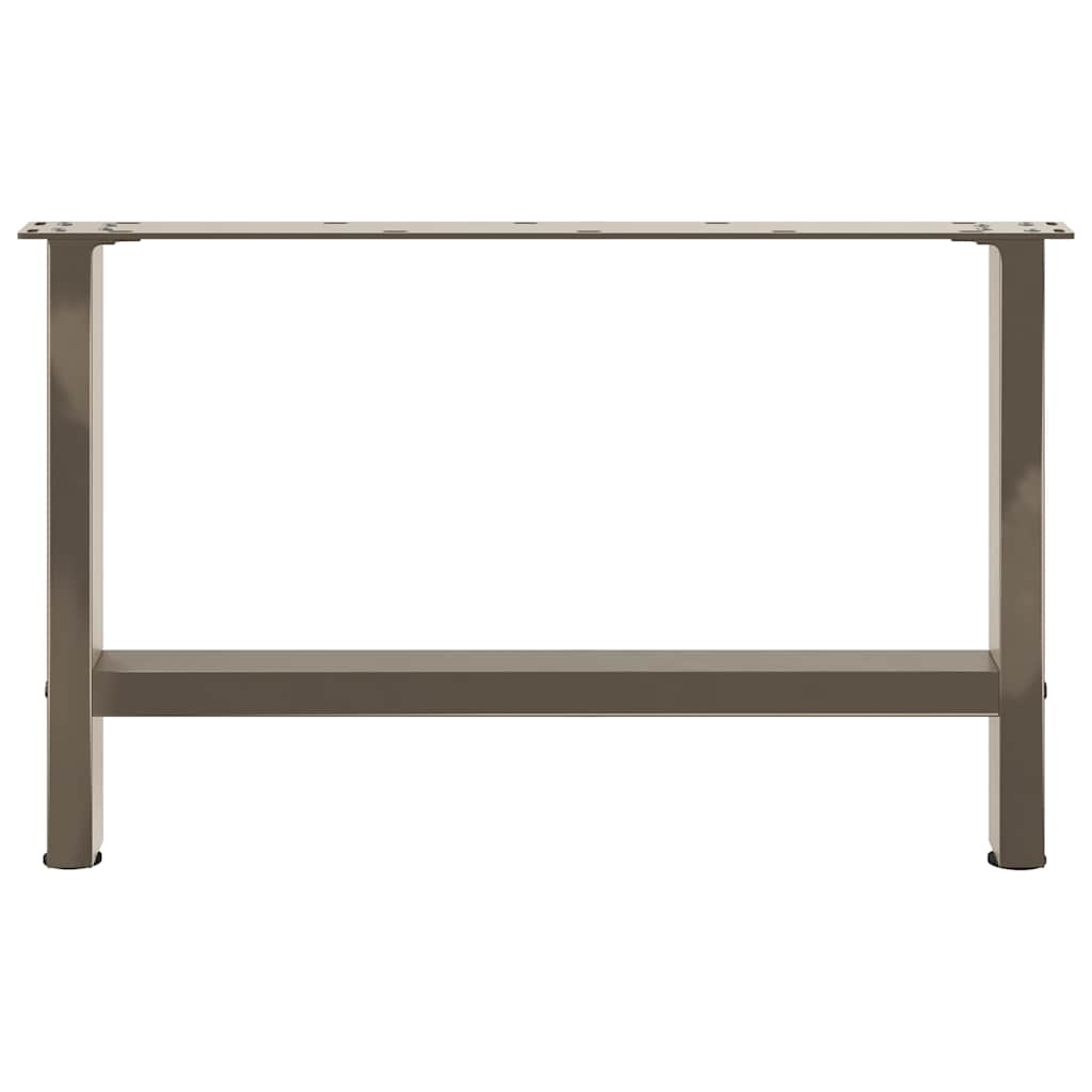 Coffee table legs natural steel 2 pcs. 70x(42-43) cm steel