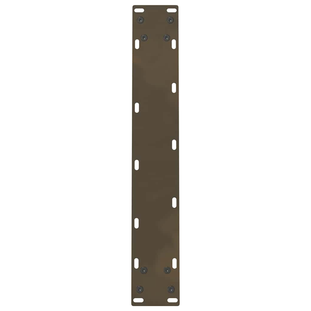 Dining table legs natural steel 2 pcs. 50x(72-73) cm steel