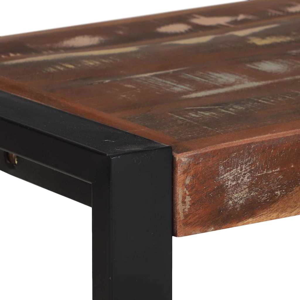 Bank Mehrfarbig 100 x 35 x 45 cm Massivholz Altholz