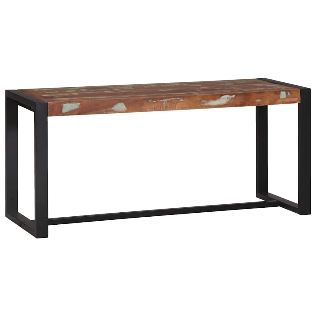 Bank Mehrfarbig 100 x 35 x 45 cm Massivholz Altholz