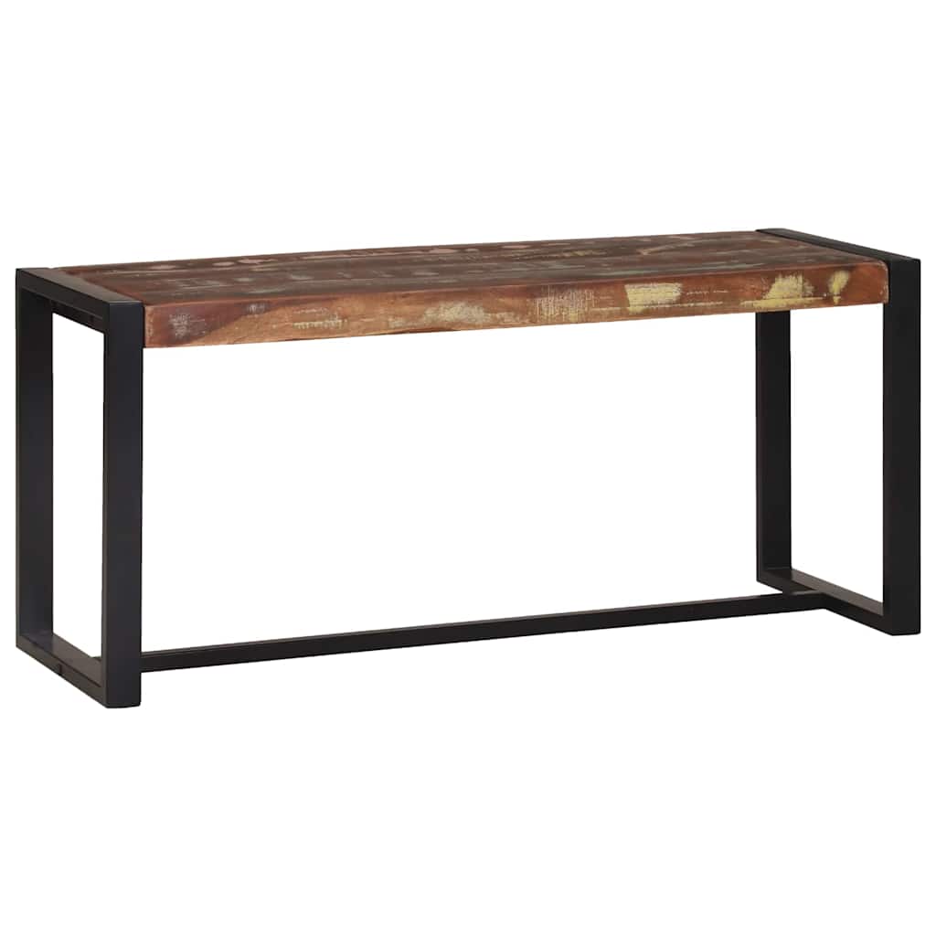 Bank Mehrfarbig 100 x 35 x 45 cm Massivholz Altholz