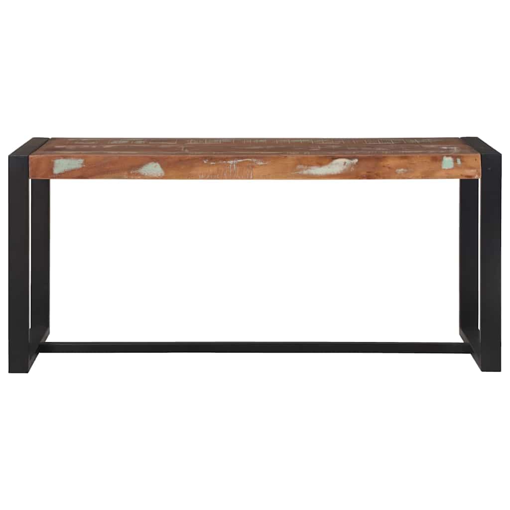 Bank Mehrfarbig 100 x 35 x 45 cm Massivholz Altholz