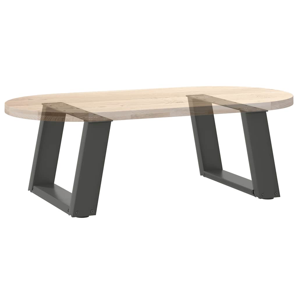 Coffee table legs U-shape 2 pcs. Anthracite 50x(30-31) cm steel
