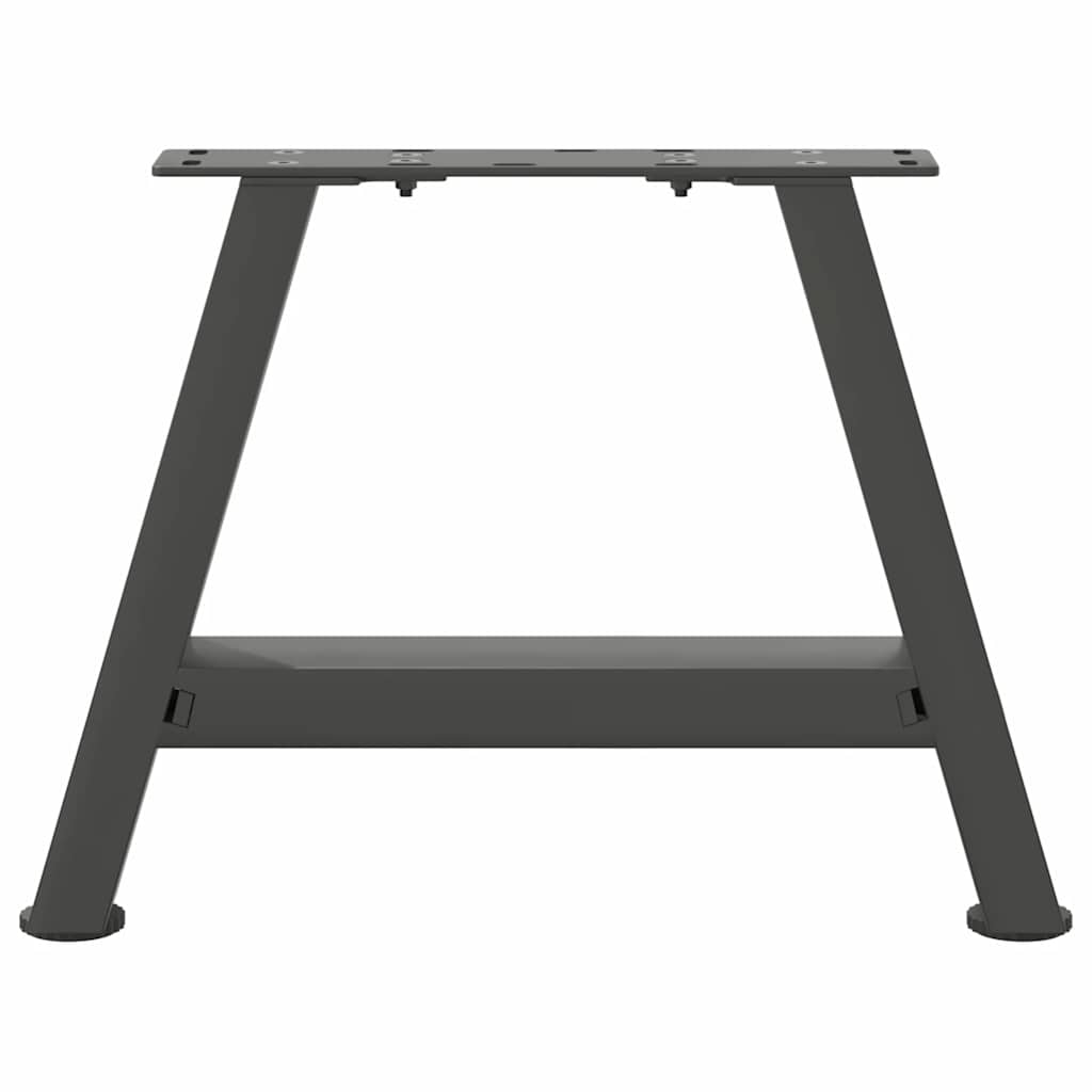 Coffee table legs A-shape 2 pcs. Anthracite 40x(30-31) cm steel