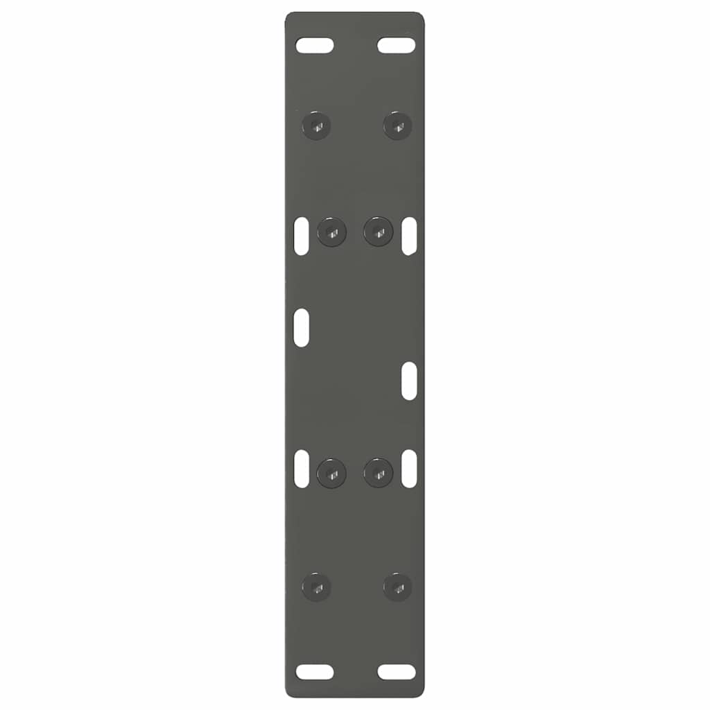 Coffee table legs A-shape 2 pcs. Anthracite 40x(30-31) cm steel