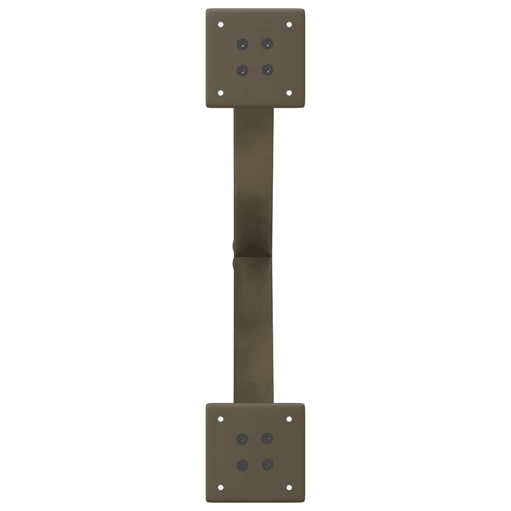 Coffee table legs X-shape 2 pcs. natural steel 50x(30-31) cm steel