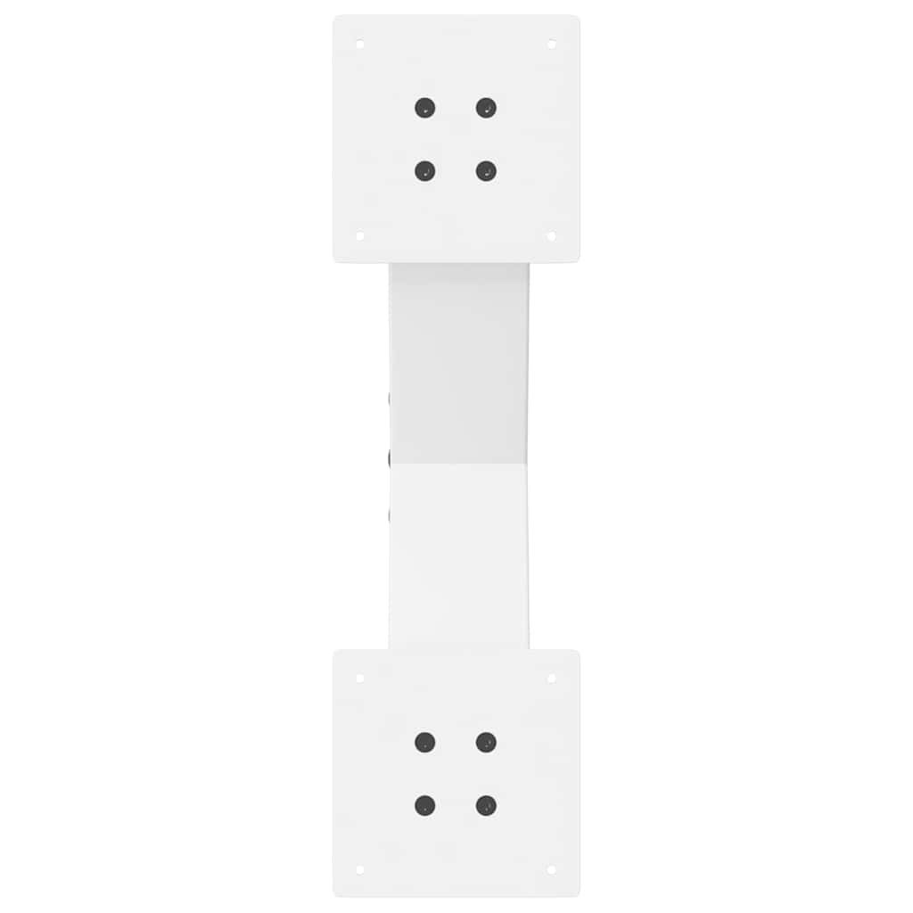Coffee table legs X-shape 2 pcs. White 50x(30-31) cm steel