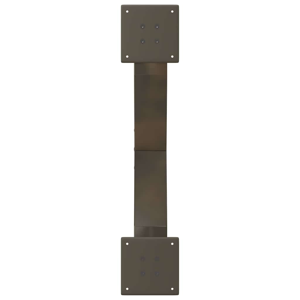 Coffee table legs X-shape 2 pcs. Natural steel 70x(30-31) cm steel