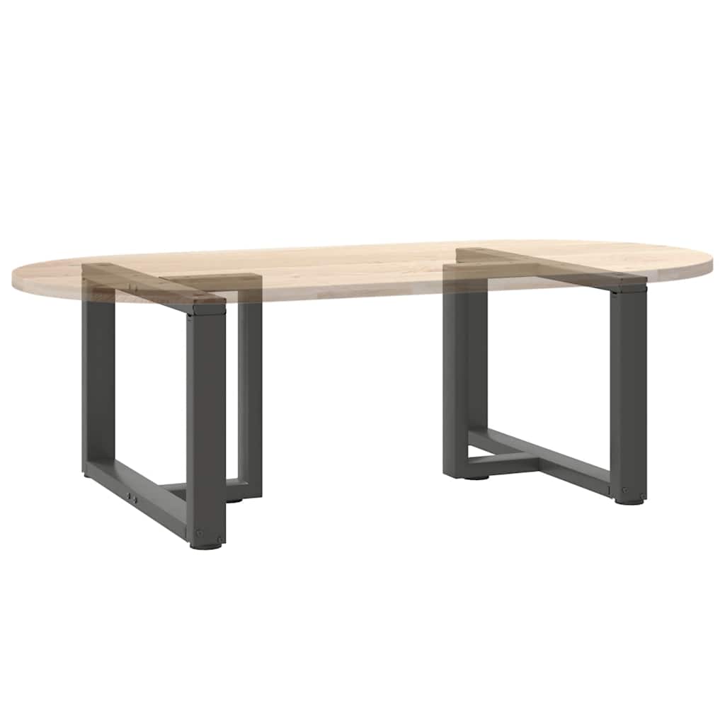 Coffee table legs T-shape 2 pcs. Anthracite 60x25x(42-43) cm steel