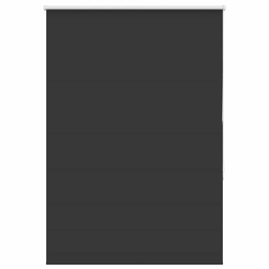 Verdunkelungsrollo Schwarz 95x130 cm Stoffbreite 90,7 cm