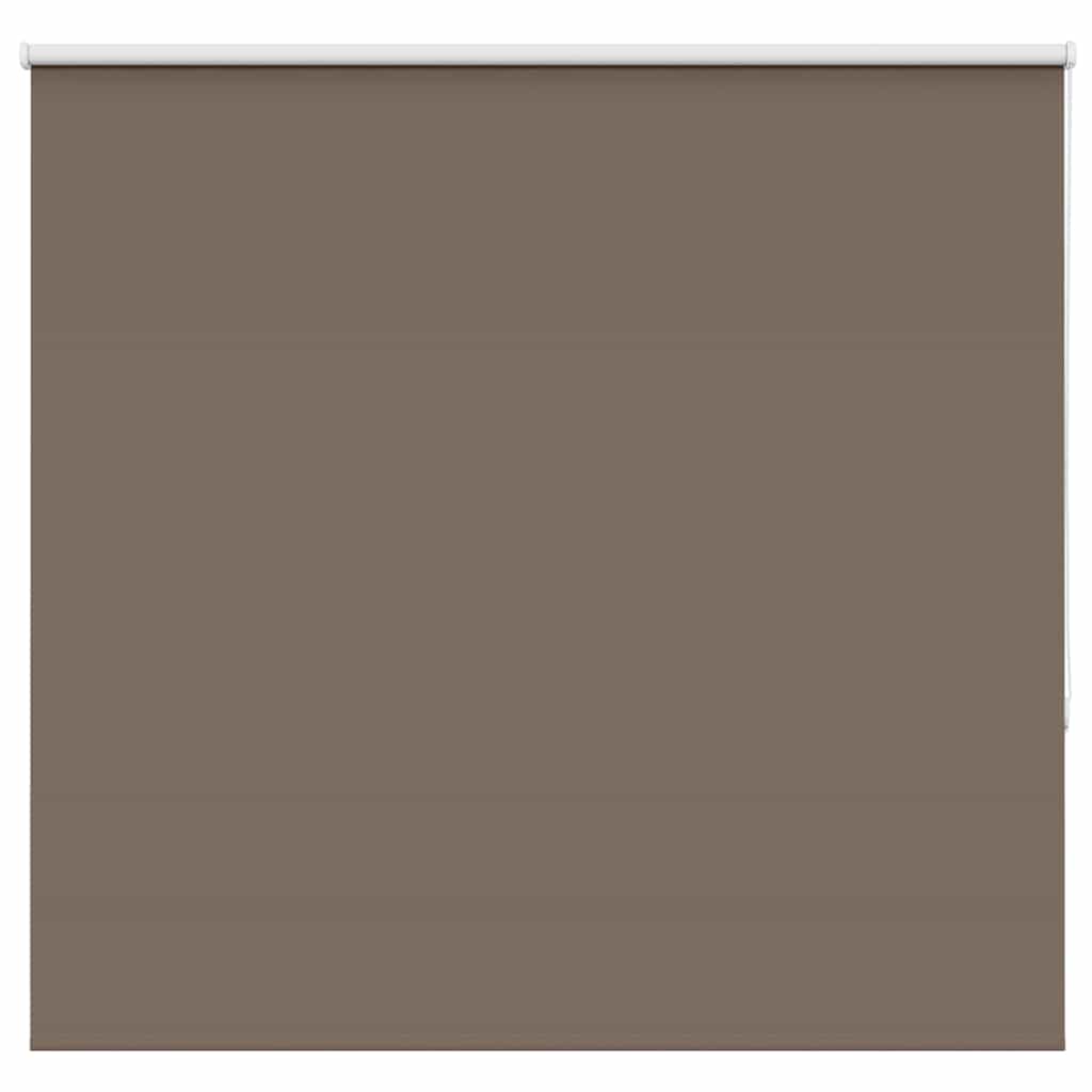 Verdunkelungsrollo Kaffeebraun 145x130cm Stoffbreite 141,6cm