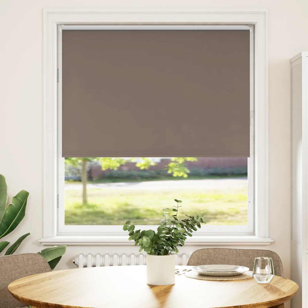 Verdunkelungsrollo Kaffeebraun 105x175 cm Stoffbreite 100,7 cm