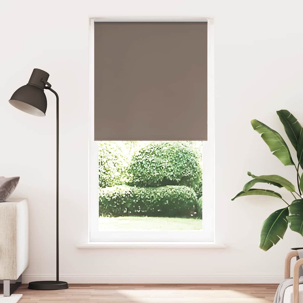 Verdunkelungsrollo Kaffeebraun 115x230 cm Stoffbreite 110,7 cm