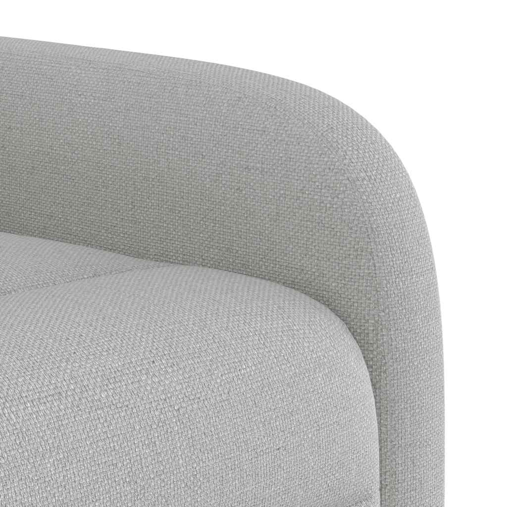 massage chair cloud gray fabric